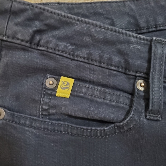 Second Yoga Jeans womens size 16  blue high rise straight leg - Picture 3 of 7